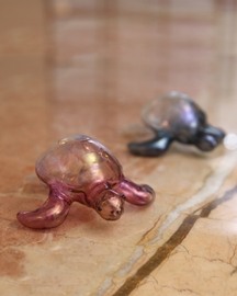 Figurine Turtle Pink