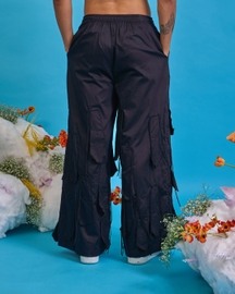 Panel Fringed Trousers