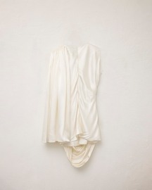 Silk Satin Saree Dress