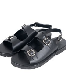 Classic Two Strap Leather Sandals