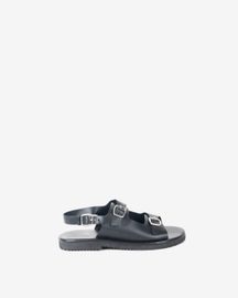 Classic Two Strap Leather Sandals