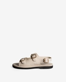 Classic Two Strap Leather Sandals