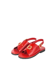 Envelope Sandals Single Buckle