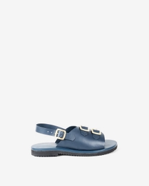 Envelope Cork Sandals Double Buckle