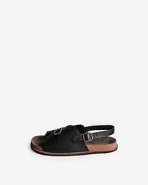 Envelope Cork Sandals Single Buckle