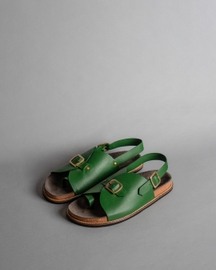 Envelope Cork Sandals Single Buckle
