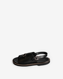 Envelope Welt Sandals Single Buckle
