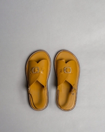 Envelope Welt Sandals Single Buckle