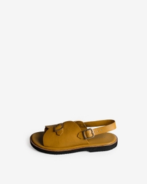 Envelope Welt Sandals Single Buckle