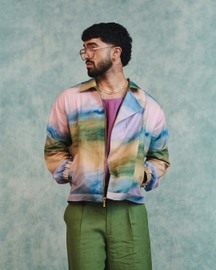 Prism Co-linen Mens Flap Jacket