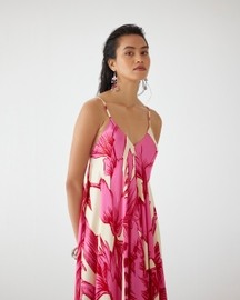 Pink Aphrodite Strappy Dress