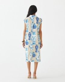 Porcelain Knot Shirt Dress