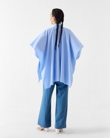 Azure Layered Poplin Shirt