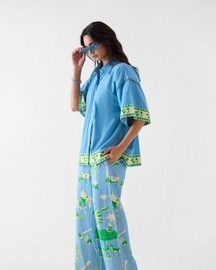 Nila Boxy Shirt & Trousers