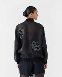 Ajisai Organza Bomber