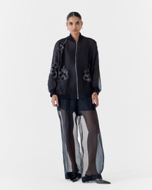 Ajisai Organza Bomber