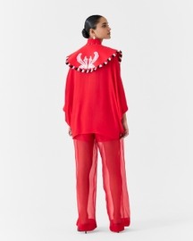 Ruby Batwing Shirt With Collar
