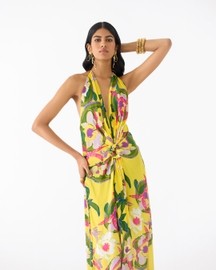 Paisley Center Knot Dress