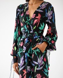 Black Botanica Jumpsuit