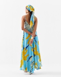 White Rose Strappy Dress