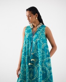 Coconut Palm A- Line Dress