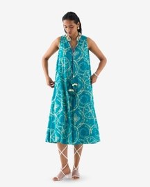 Coconut Palm A- Line Dress