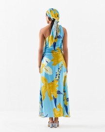 White Rose One Shoulder Dress