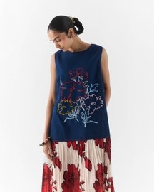 Rosalie Denim A Line Dress