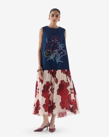Rosalie Denim A Line Dress