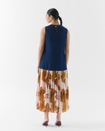 Elara Denim A Line Dress