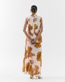 Elara Blazer Knot Skirt Set
