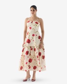 Sisley Rose Bustier Dress