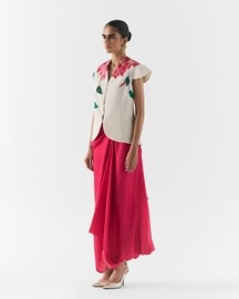 Pink Rose Vest Knot Set