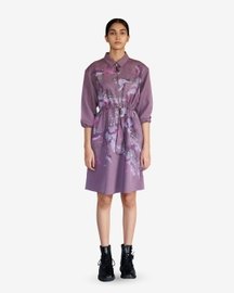 Mauve Map Short Dress