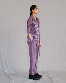 Mauve Map Coat Set
