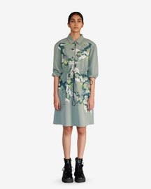 Grey Map Short Dress