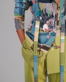 Street Printed Coat Set