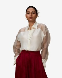 Oversized Organza Shirts