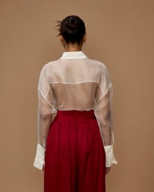 Oversized Organza Shirts