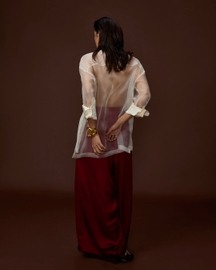 Oversized Organza Shirts