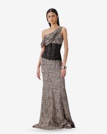 Tara Ajrakh Gown
