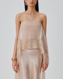 Soft Veil Corset Top