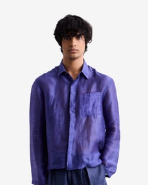 Trace Silk Linen Shirt