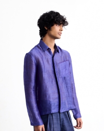 Trace Silk Linen Shirt