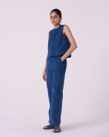 Hatchi Blue Needlecord Pants