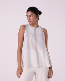 Mizu Striped Handwoven Tent Top