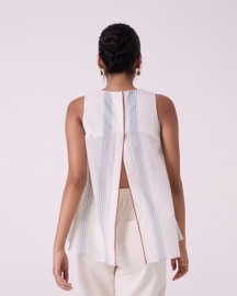 Mizu Striped Handwoven Tent Top