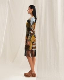 Inlay Sheath Dress