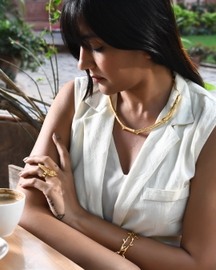 Twig necklace
