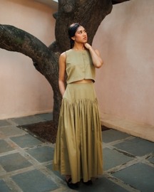 Harper Gathered Skirt